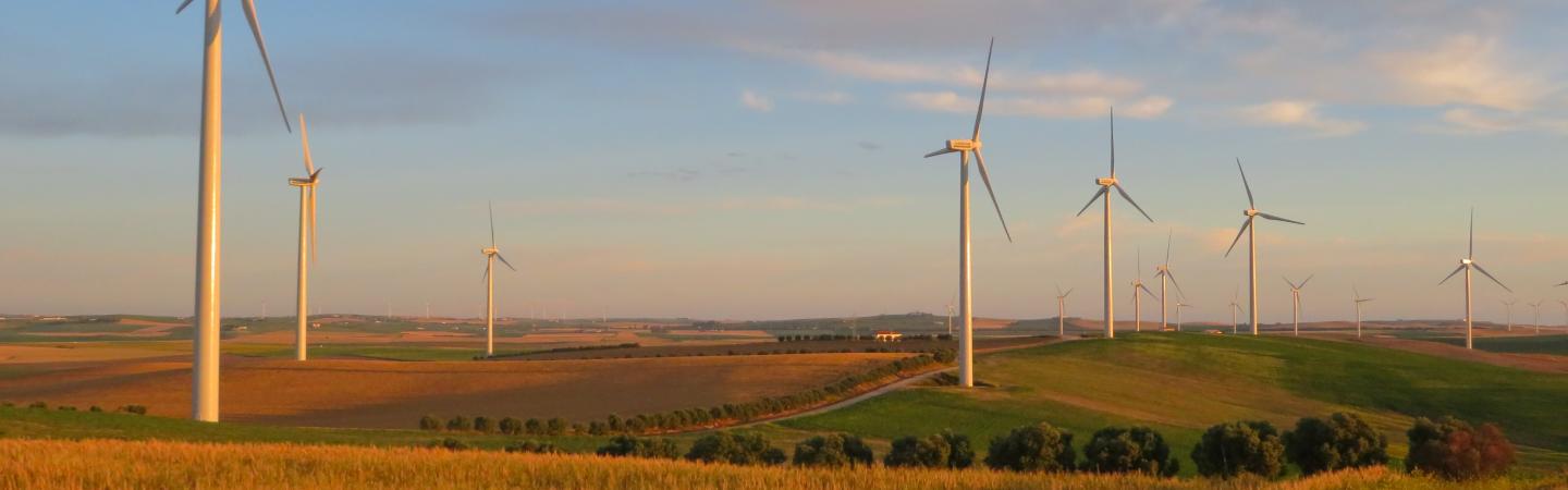 wind turbines