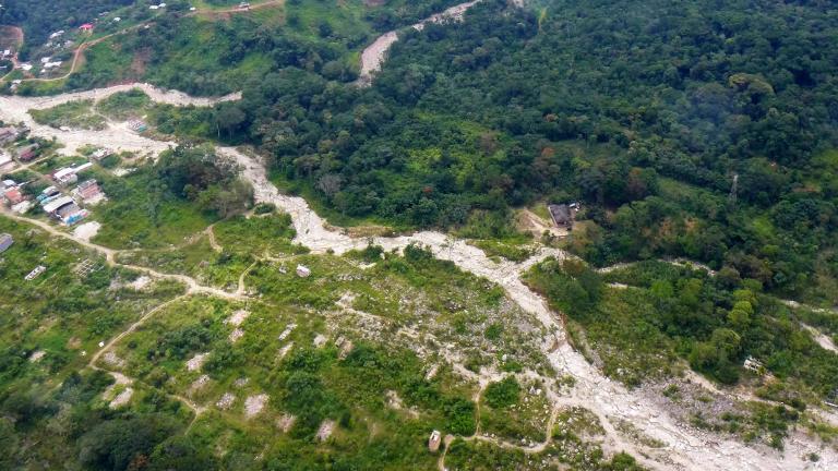 the Amazon Piedmont in Colombia