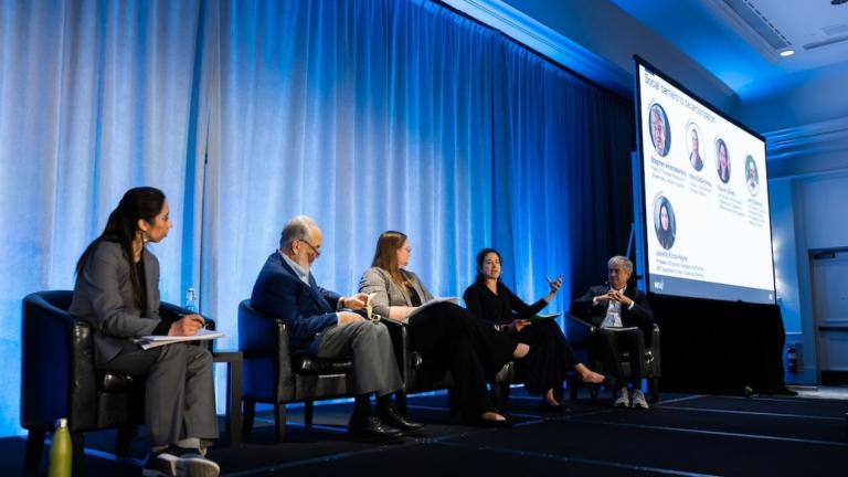 At the MIT Energy Initiative's 2024 Annual Research Conference, panelists examined the social barriers to decarbonization and the importance of community involvement in decision-making.