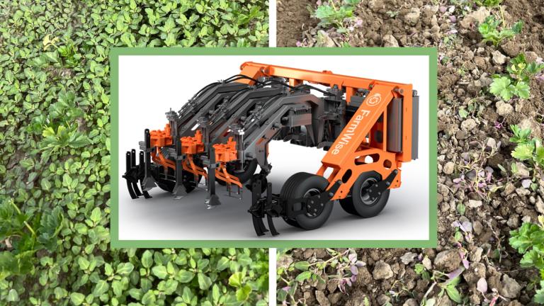 MIT alumnus-founded FarmWise uses hulking, autonomous robots that resemble tractors to preserve crops while snipping weeds, eliminating the need for herbicides.