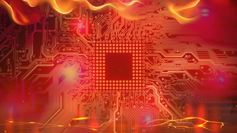 Researchers studied how temperatures up to 500 degrees Celsius would affect electronic devices made from gallium nitride, a key step in their multiyear research effort to develop electronics that can operate in extremely hot environments, like the surface of Venus.