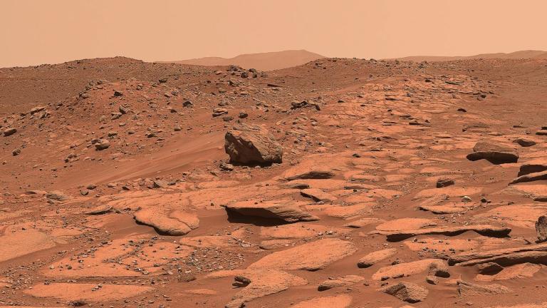 “At this time in Mars’ history, we think CO2 is everywhere, in every nook and cranny, and water percolating through the rocks is full of CO2 too,” Joshua Murray says.  