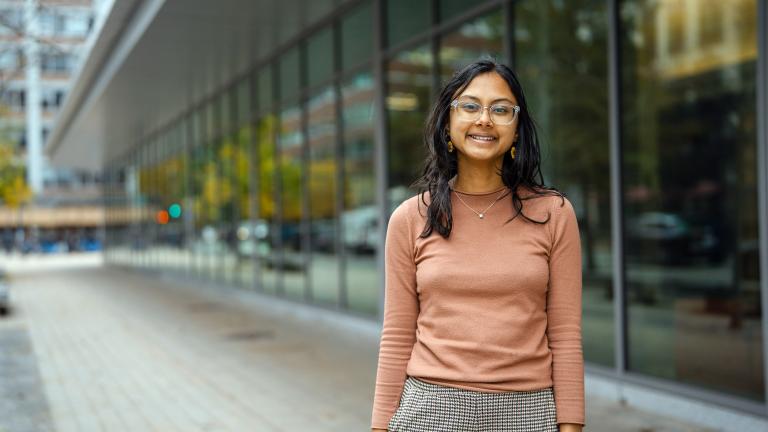 MIT senior Anushree Chaudhuri wants to make sure the transition to cleaner technologies is not only more sustainable, but also more just.