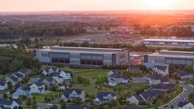 There are now over 5,000 data centers in the United States, like this one in northern Virginia, and new ones are being built every day.