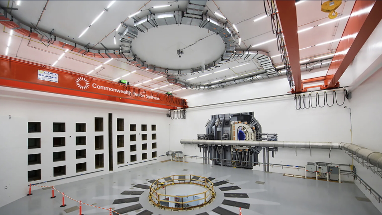 A look inside the facility that will house SPARC, Commonwealth's prototype fusion reactor.