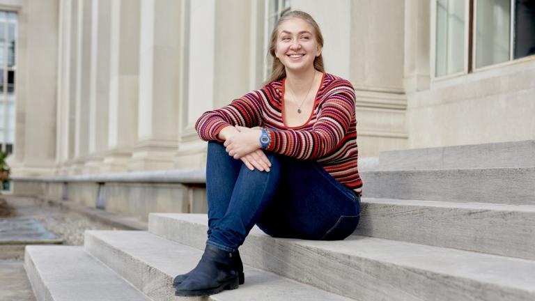 Ava Waitz ’21. Photo: Ken Richardson