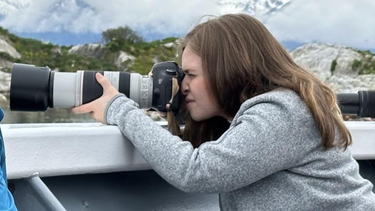 “Photography was a door into science journalism,” Graduate Program in Science Writing student Sophie Hartley notes. “It lets you capture the raw beauty of a moment and return to it later.”