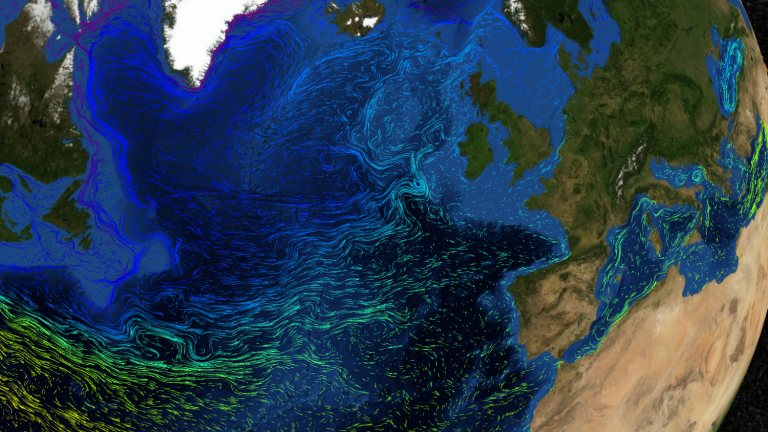 Researchers propose launching a fleet of oceangoing drones that would continuously monitor the flux of carbon dioxide between the atmosphere and ocean, helping to inform next-generation visualizations and models of the global carbon cycle.