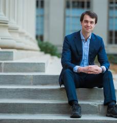 Assistant Professor Jack Hare studies plasma, a high-energy gas in which atomic nuclei and electrons roam around separately.