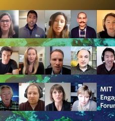 The first webinar in a two-part series aimed at giving members of the MIT community the opportunity to learn about and offer their thoughts on the benefits and challenges of working in collaboration with other organizations was held last month.