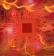 Researchers studied how temperatures up to 500 degrees Celsius would affect electronic devices made from gallium nitride, a key step in their multiyear research effort to develop electronics that can operate in extremely hot environments, like the surface of Venus.