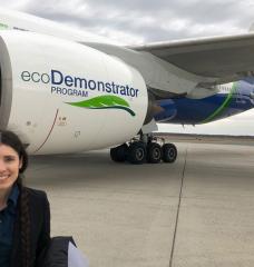 “I knew the science was sound, I knew the math was sound, but even when everything is going as planned and you are actually seeing it happening with your own eyes, it’s still surreal,” says Jacqueline Thomas PhD ’20 on watching a Boeing 777 commercial airplane land using an approach she designed as an MIT grad student.