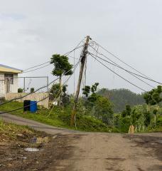 Hurricane Maria ravaged this neighborhood in Vega Alta, Puerto Rico.