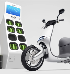 a Gogoro scooter