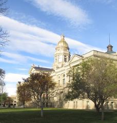 The Wyoming State Capitol in Cheyenne