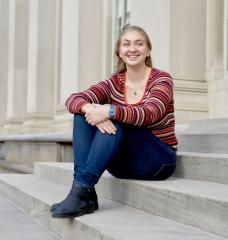 Ava Waitz ’21. Photo: Ken Richardson