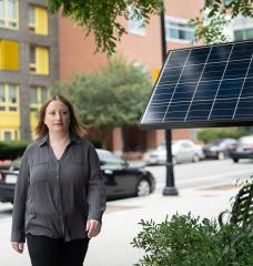 Noelle Eckley Selin, director of the MIT Technology and Policy Program and professor in the MIT Institute for Data, Systems, and Society and in the Department of Earth, Atmospheric and Planetary Sciences, is one of the principals in a new collaboration with Biogen. 