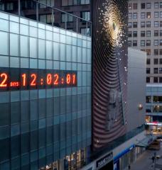 Union Square climate clock