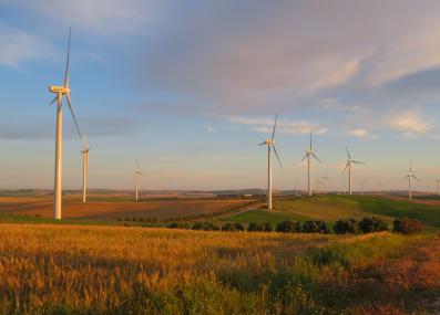 wind turbines